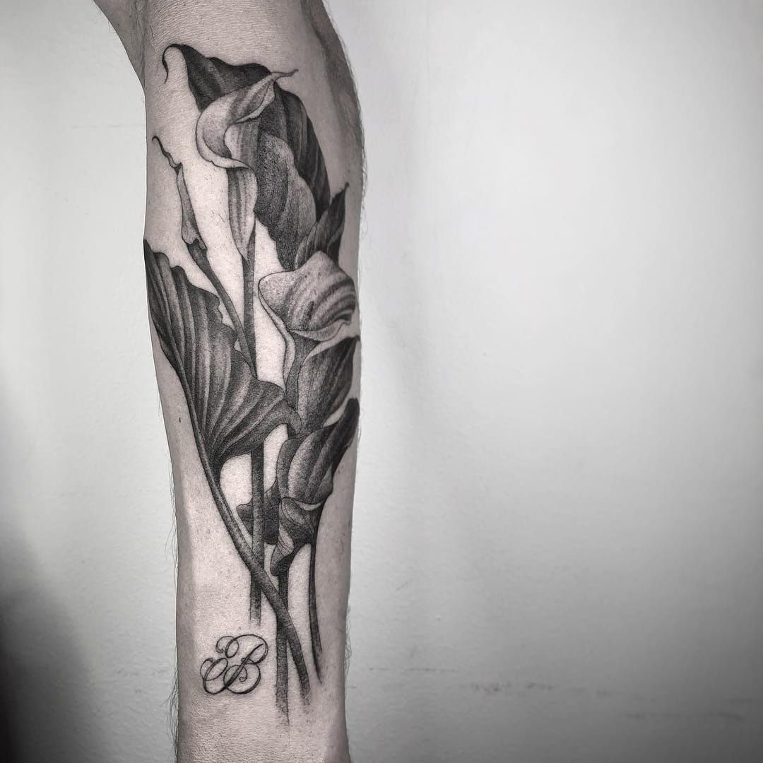 FrankyY  Calla lily  Done at newtattoostudio     Facebook