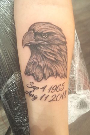 Eagle for her uncle who passed away