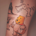 #teddybear #ted #tedtattoo #winniethepooh #winnietattoo #drunktattoo #Drunk #tattoooftheday #ink 