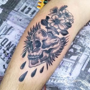Tattoo skull girlWhatsApp 992406123