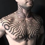 Tattoo by Xnazax #Xnazax #perfectlyplacedtattoos #placement #blackwork #dotwork #sacredgeometry #pattern