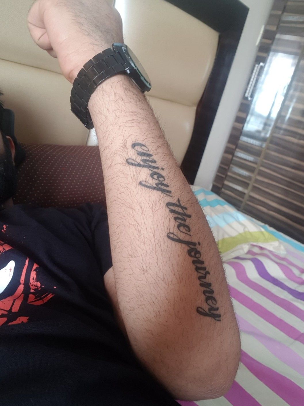 Tattoo uploaded by Jhonatan israel Mandujano • Enjoy the journey • Tattoodo