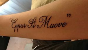 Eppur Si Muove And yet it moves - Galileo 