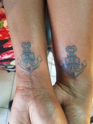Friendship wrist tattoo 