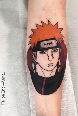 Reforma de tatuagem! Antes e depois pra voces 🔥 #naruto #pain #tatuag