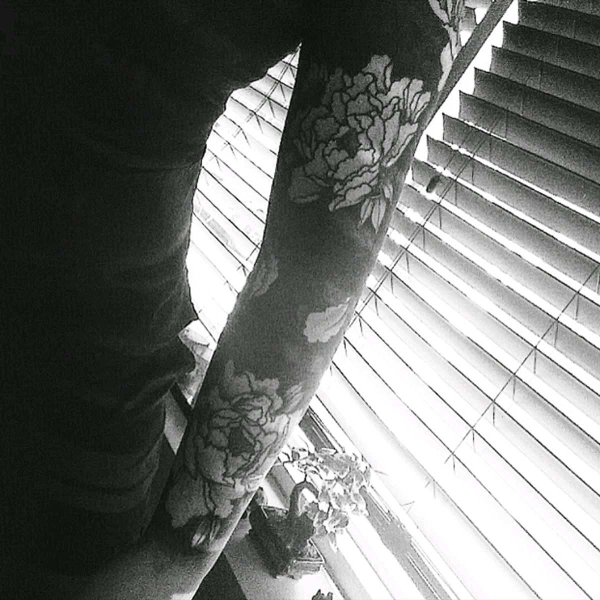 Tattoo Uploaded By Paige Alexandera • Black Sleeve With Open Peonies • Tattoodo 4287