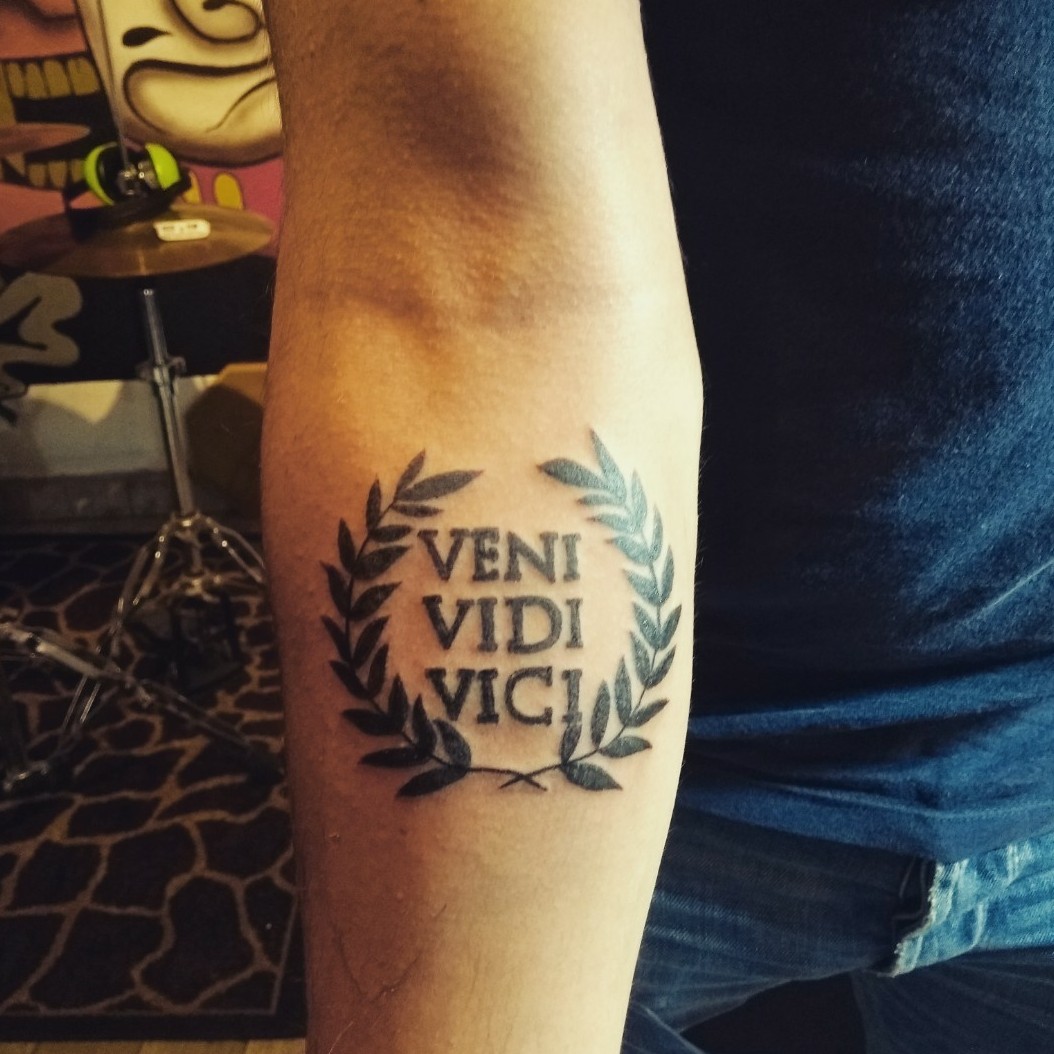 Veni Vidi Vici Tattoo Designs and Meanings 