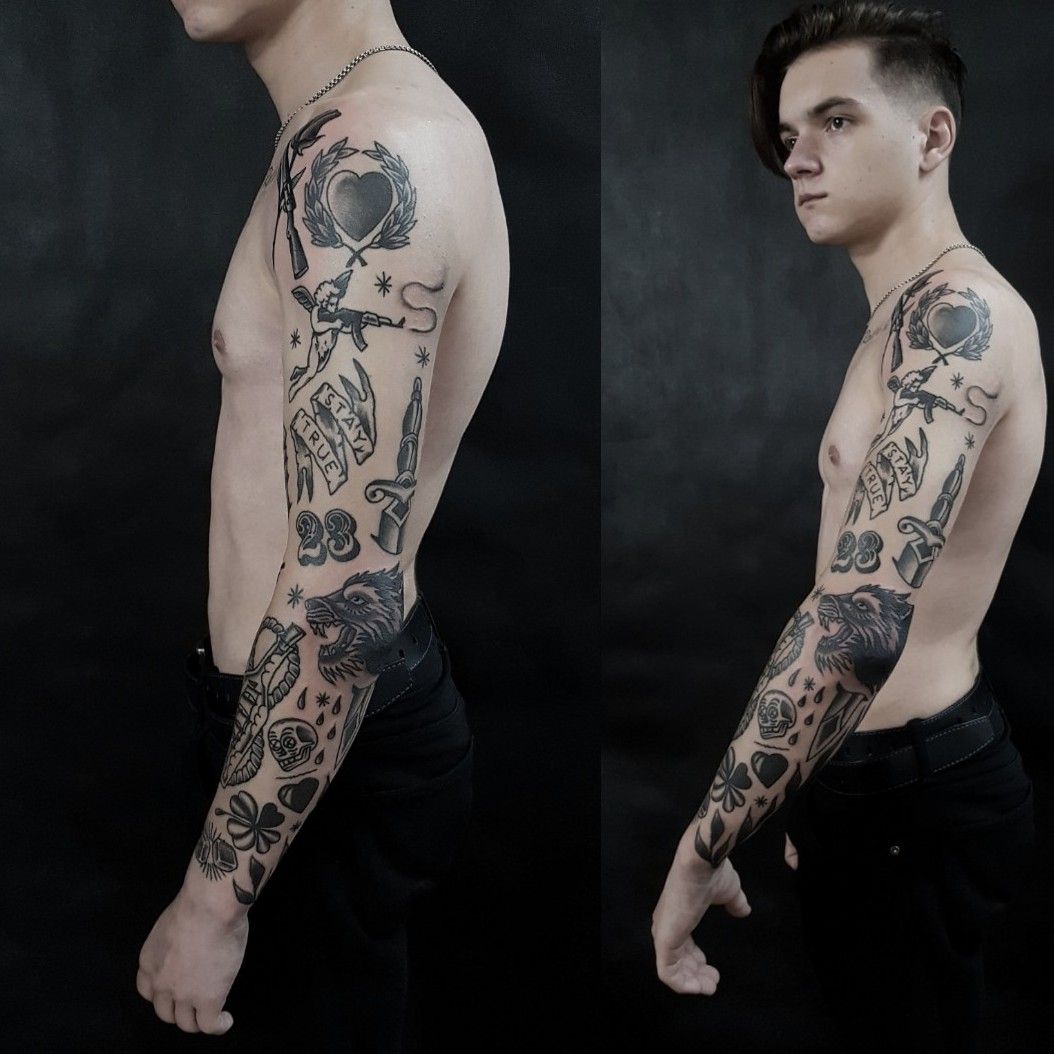 Skinny Guys with Tattoos33 Best Tattoo Designs for Slim Guys
