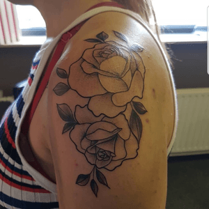Rose tattoo #roses #tattooart 