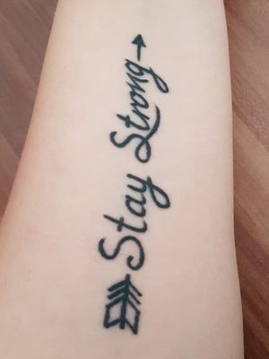 #StayStrong #staystrongtattoo 