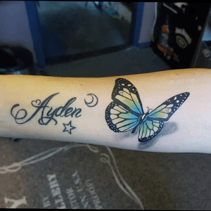 Butterfly tattoo #butterfly #butterflytattoo #tattooart 