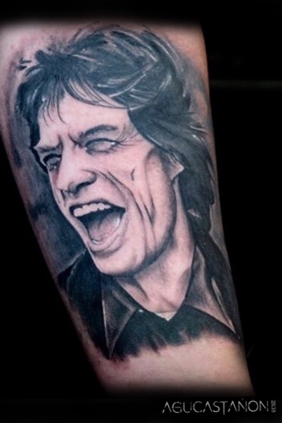 Top more than 58 mick jagger tattoos super hot in.cdgdbentre