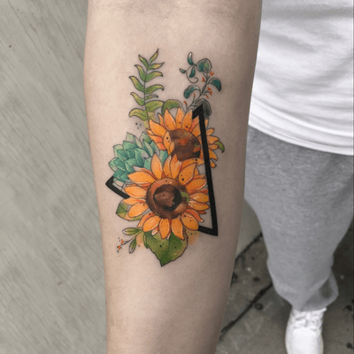 Explore the 35 Best sunflower Tattoo Ideas (2018) • Tattoodo