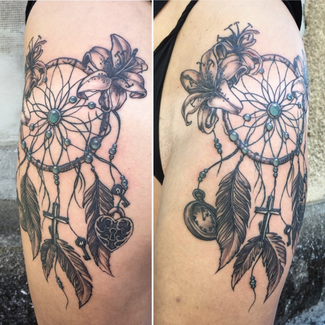 75 MindBlowing Dreamcatcher Tattoos And Their Meaning  AuthorityTattoo