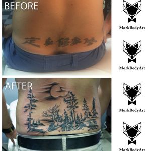 #coverup #freehand #forest #trees #halfback