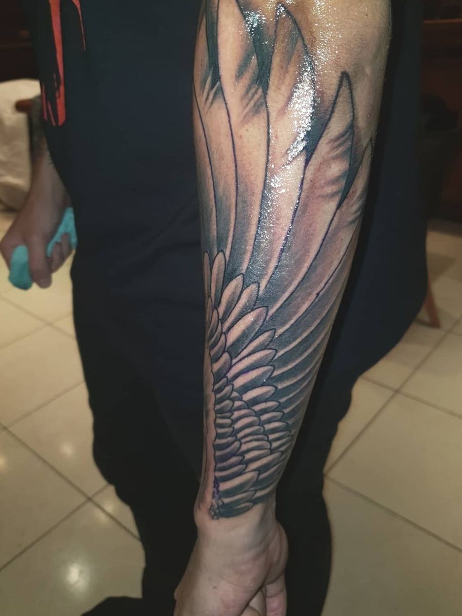 Tattoo uploaded by Florent Ferreira • Wings 😇 • Tattoodo