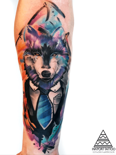 Mr Wolf Watercolor art by inkport tattoo - @inkporttattoo #Москва #moscowtattoo #moscowtattoos #wolf #москватату #tattooartist #акварельтату #moscow #watercolor #russia #usa #super #tattoomoscow #tattoo #россия #татуировка #watercolortattoo inkporttattoo #inkporttattoo #россии #татуировкивмоскве #msk #татумастер #dotworktattoo #тату #watercolortattoos #abstract #abstracttattoo #europe #мск moscow watercolortattoo USA Europe