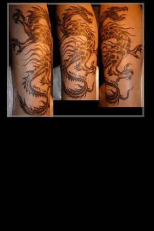 Japanese’s Dragon Tattoo of Barry Tatoos France 🇫🇷🇫🇷