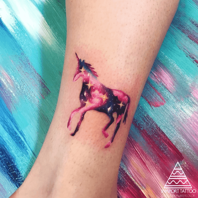 41 Magical Unicorn Tattoo Ideas - tattooglee | Unicorn tattoos, Unicorn  tattoo designs, Disney tattoos