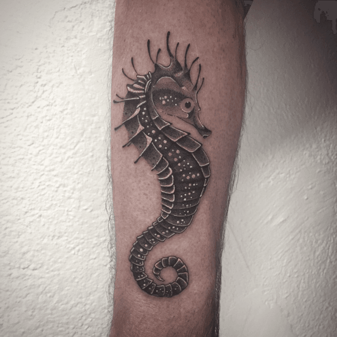 50 Seahorse Tattoos with Meanings  Body Art Guru