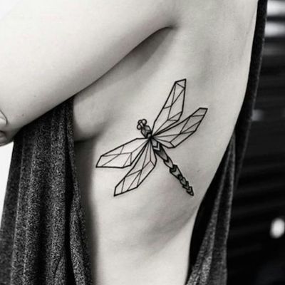 #ribs #geometric #dragonfly #insect