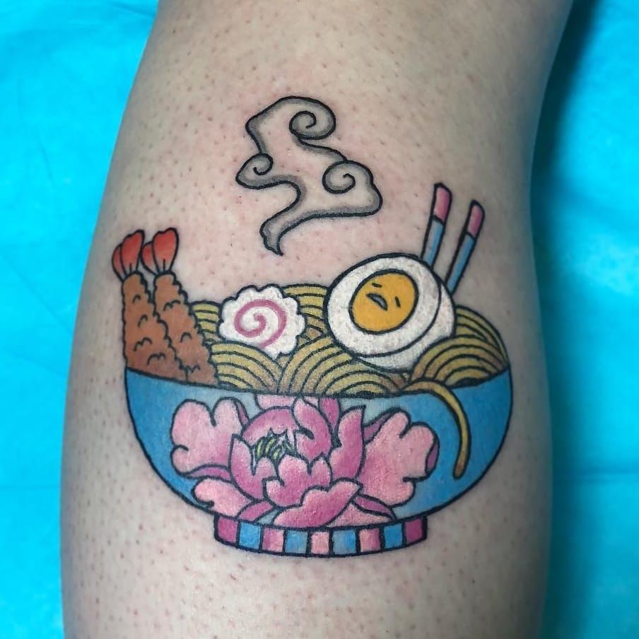 gudetama tattoo leg  Google Search  Tattoos Leg tattoos Gudetama