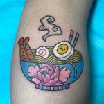 Tattoo by Marie Jorgensen #MarieJorgensen #gudetamatattoos #gudetama #sanrio #egg #sad #lazy #foodtattoo