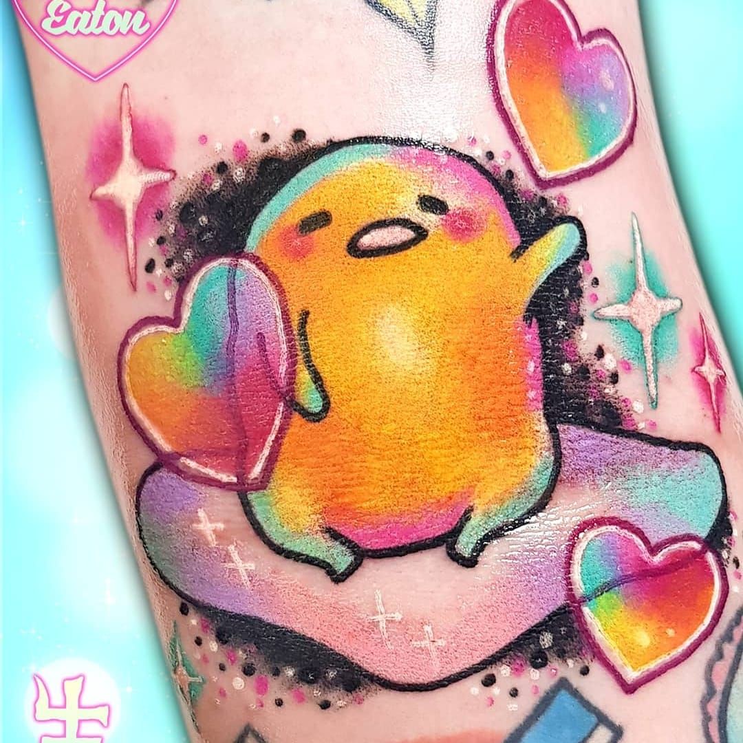 Jason x Gudetama tattoo by Anime ink con artist bryttstattoo Tickets  available for purchase on our website   Instagram