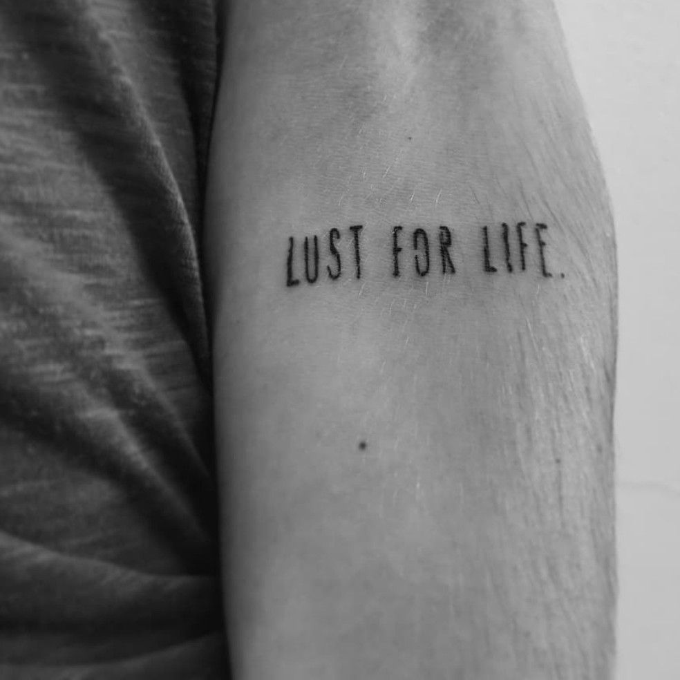Simply Inked Lust For Life Temporary Tattoo