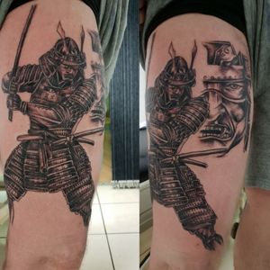 Samurai start of leg piece
