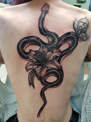 Snake tattoo 