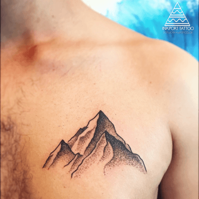 Dotwork mountain art by inkport tattoo - @inkporttattoo #Москва #moscowtattoo #mountain #москватату #tattooartist #акварельтату #moscow #watercolor #russia #usa #tattoomoscow #tattoo #россия #татуировка #watercolortattoo inkporttattoo #inkporttattoo #msk #татумастер #dotworktattoo #тату #watercolortattoos #abstract #abstracttattoo #europe moscow watercolortattoo USA Europe