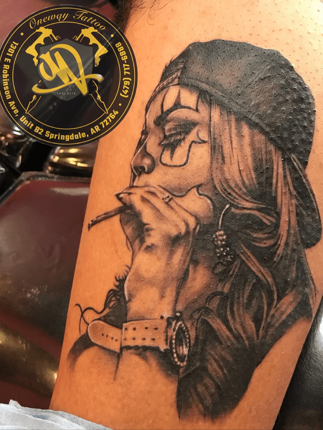 One Way Tattoo  after more than a decade i can finally say that i found  the perfect black for lining and smooth shadings nocturnaltattooink is my  choicedefinetely tattootattoos  realistictattoo blackandgrey 