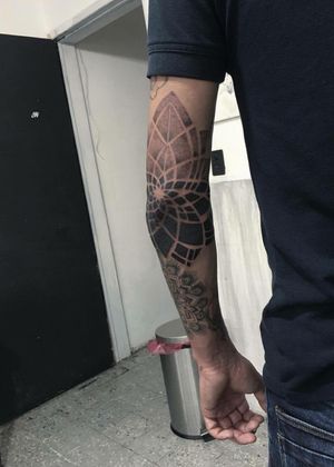 Elbow tattoo