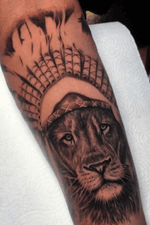 #blackandgrey#inked#sleevetattoo#lion#claytattoos#tattoos 