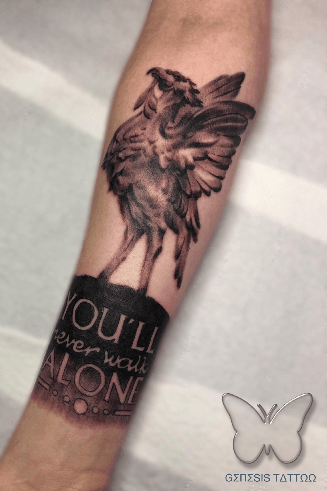Mister Kams  Youll never walk alone Tattoo