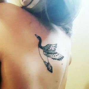 Personalized Goose Tattoo