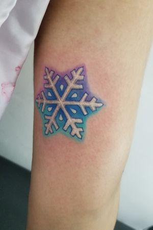 snowflake tattoo