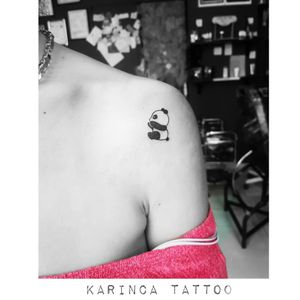🐼 Instagram: @karincatattoo #panda #pandatattoo #pandabear #shoulder #woman #girl #tattoo #tattoos #tattoodesign #tattooartist #tattooer #tattoostudio #tattoolove #ink #tattooed #dövme #istanbul #turkey #dövmeci #designer 