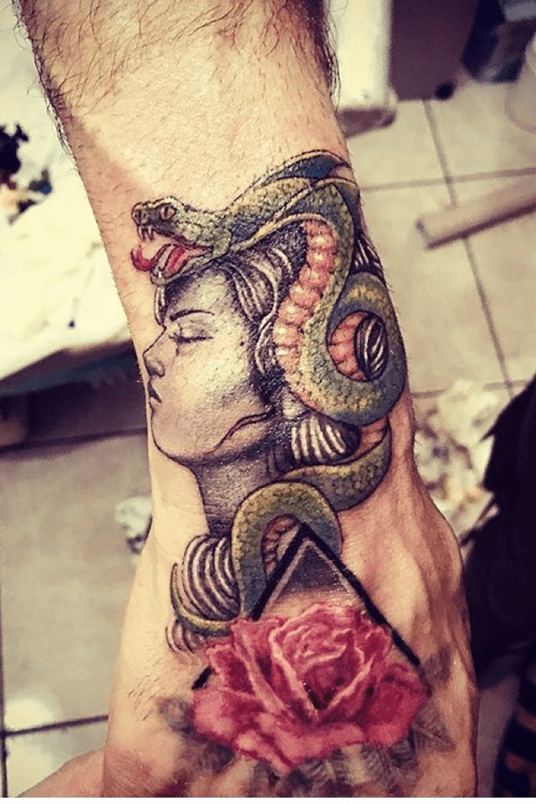 Tattoo from crazy world tattoo