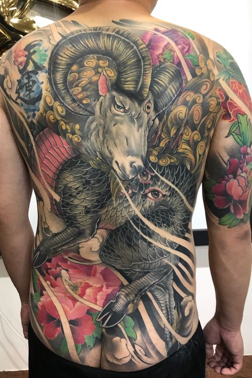 刺青本 刺青師一代 山田一廣 tattoo 刺青 一叩在叩———————————— #動漫
