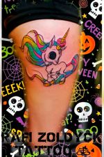 #tattoo #halloween #unicorn #ez #eternalink #ava #avamachine #cool #kawaii #helios 
