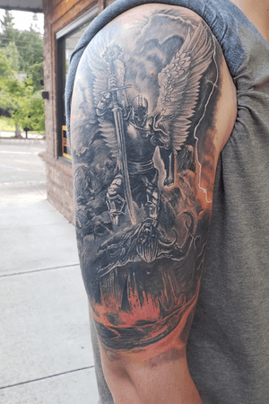 Saint Michael tattoo 