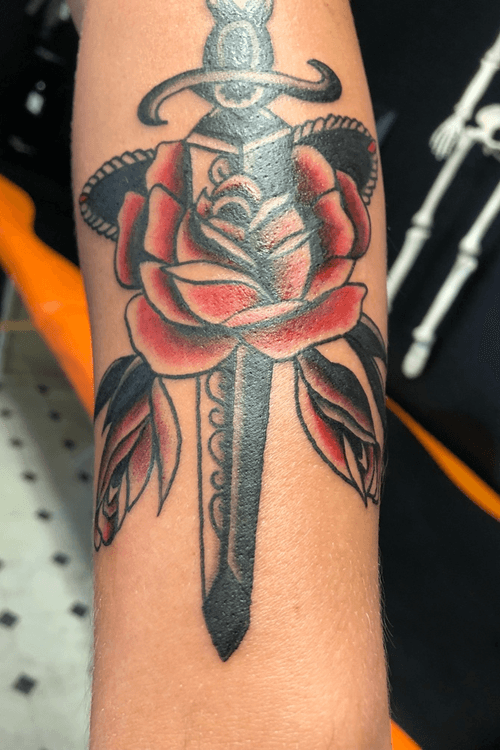 Awesome dagger and rose pulles off yesterday. 
