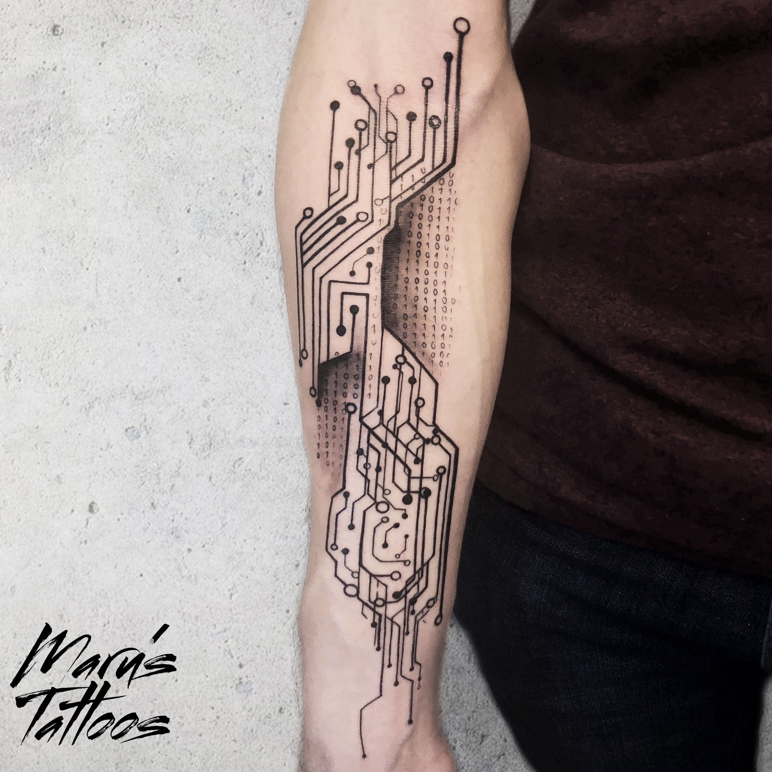 101 Circuit Board Tattoo Ideas That Will Blow Your Mind  Outsons