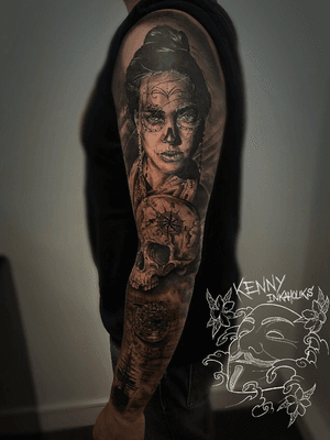 Tattoo by Kenny Inkaholiks 