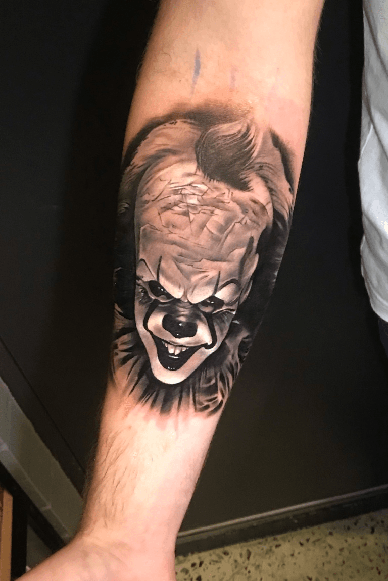 Tattoo uploaded by Jackson May • Pennywise • Tattoodo
