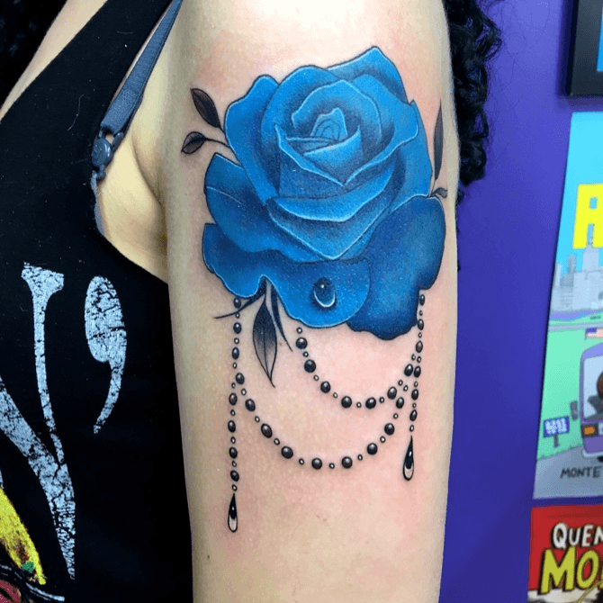 Tattoo uploaded by Sunset tattoo & piercing • Rosa Azul • Tattoodo