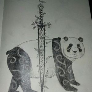 Panda done by Hunter Leliefeld 