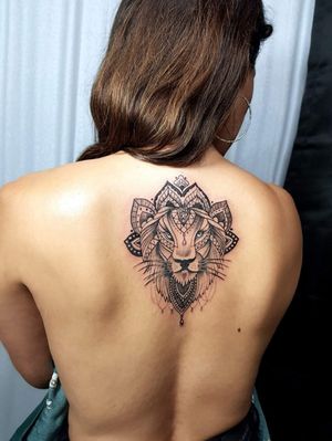 #mandalatattoo #lionmandala #tattoomexico 
